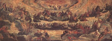 Jacopo Robusti Tintoretto Sketch for Paradise in the Sala del Maggior Consiglio at the Ducal Palace at Venice (mk05) Spain oil painting art